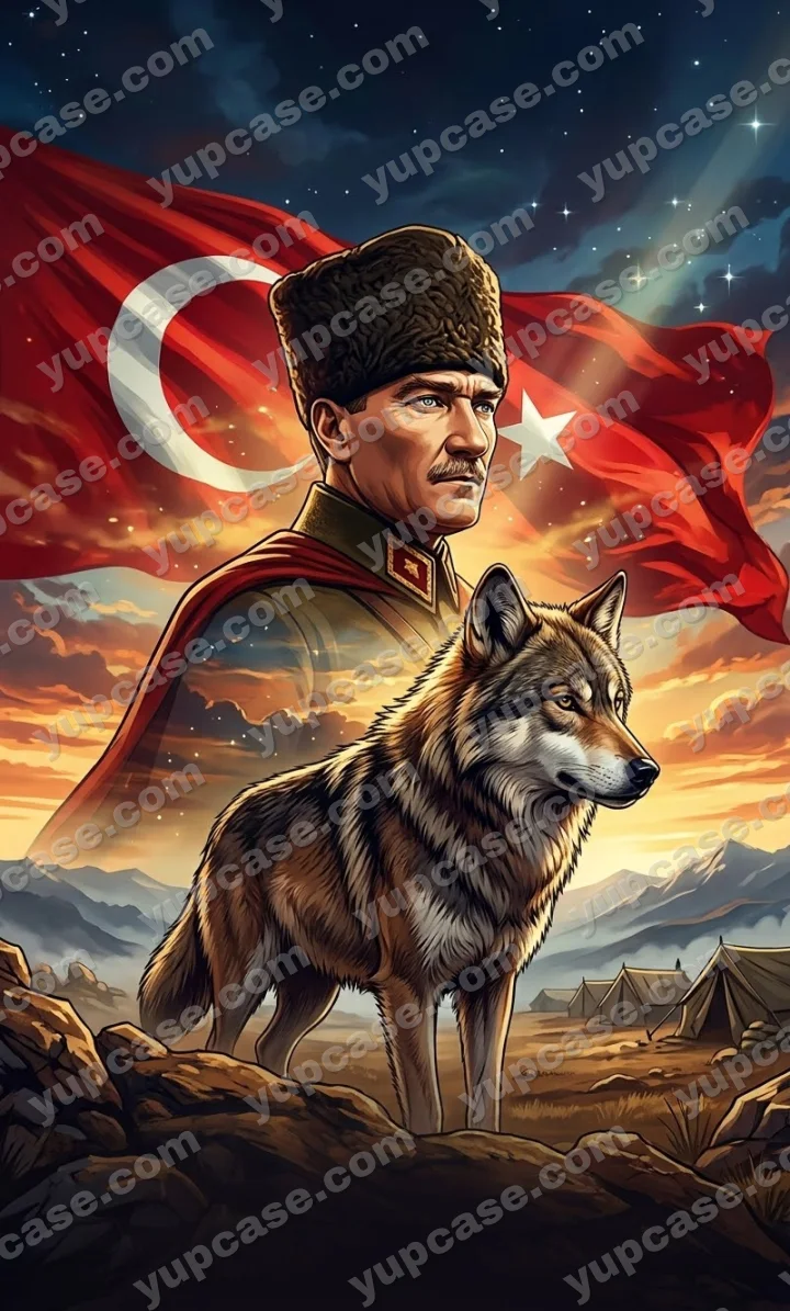 Atatürk telefon kılıfı