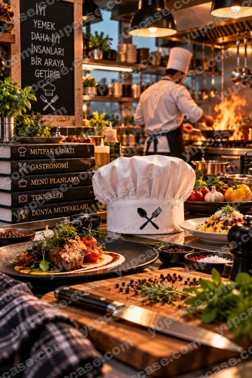 Chef's Table – Aşçı ve Mutfak Sanatı Temalı Telefon Kılıfı telefon kılıfı