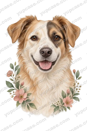 Köpek Portre telefon kılıfı