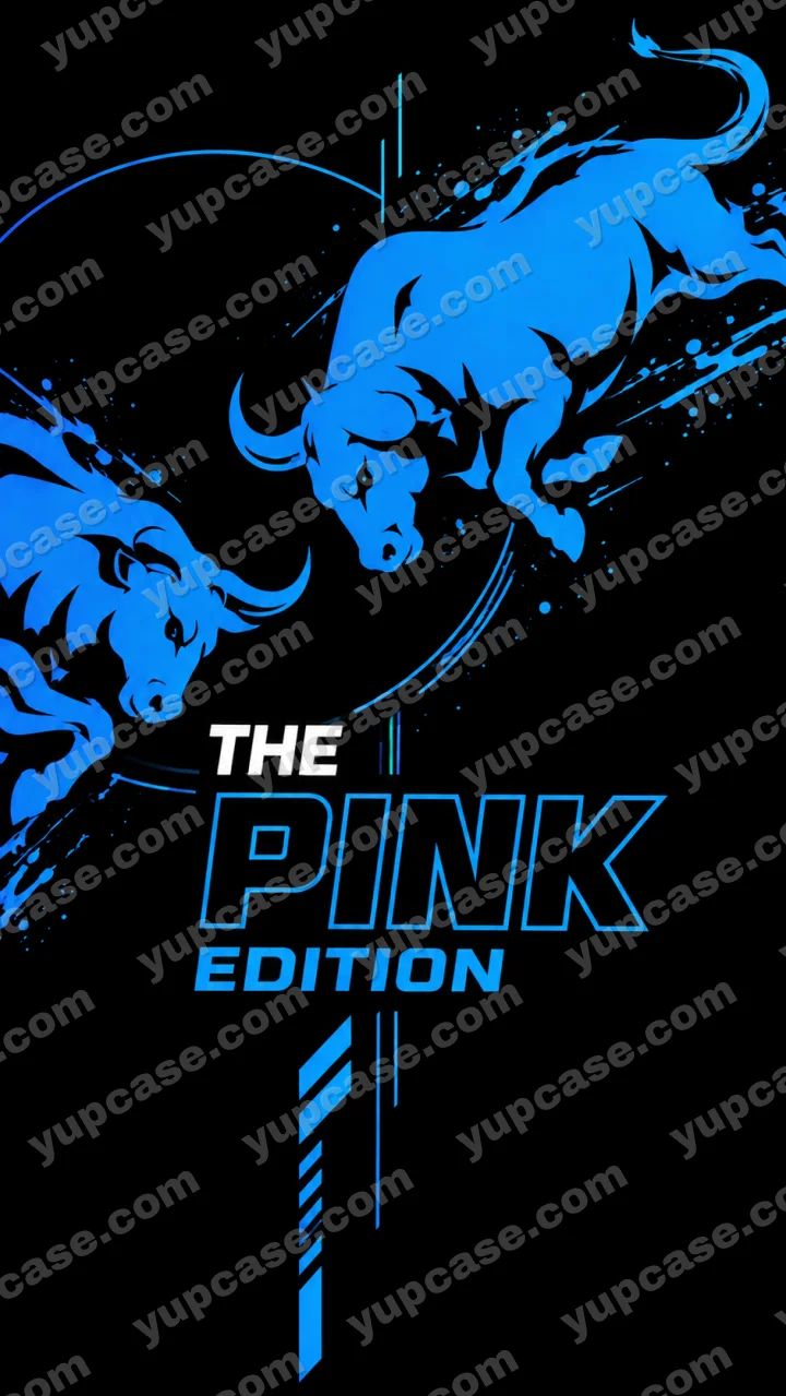 The Blue Edition – Neon Mavi Boğa Tasarımlı Telefon Kılıfı telefon kılıfı