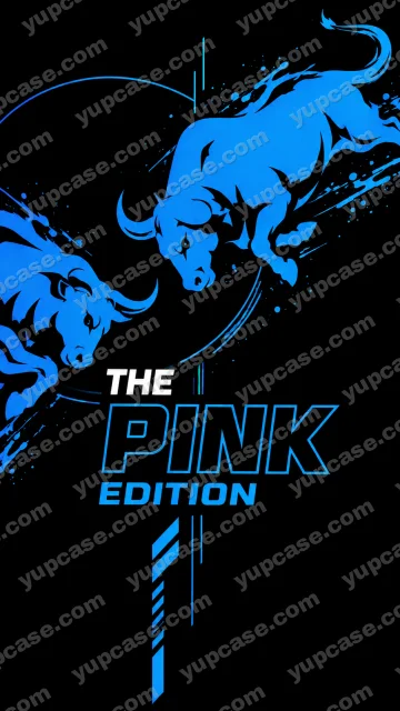 The Blue Edition – Neon Mavi Boğa Tasarımlı Telefon Kılıfı telefon kılıfı