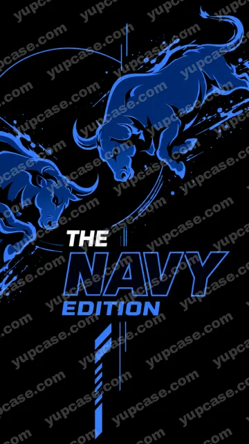 The Navy Edition – Lacivert Boğa Tasarımlı Telefon Kılıfı telefon kılıfı
